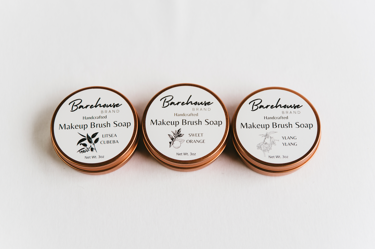 All-Natural Premium Makeup Brush Soap