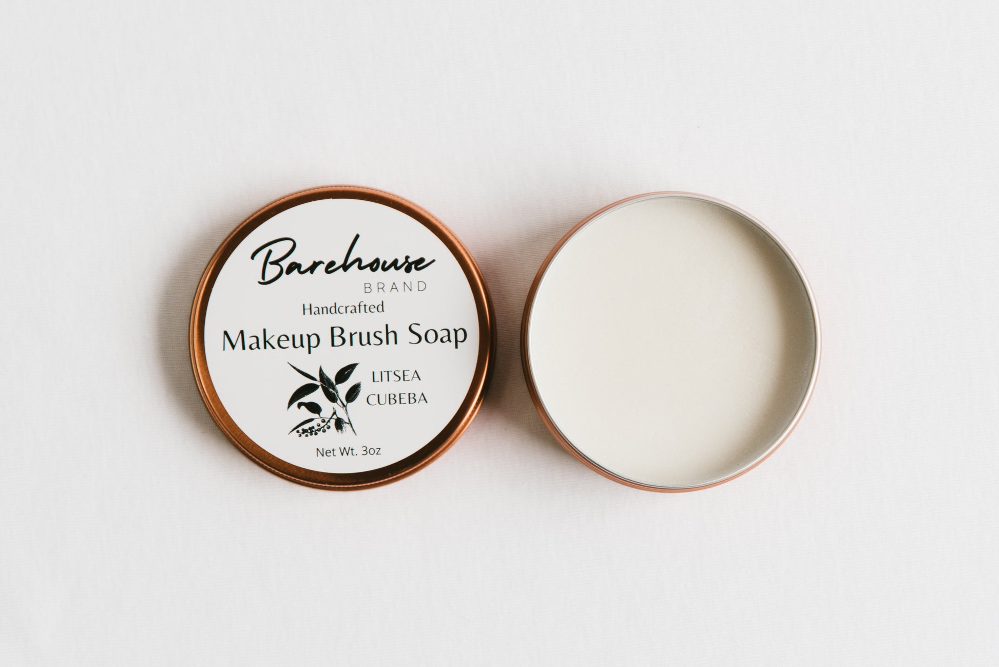 All-Natural Premium Makeup Brush Soap